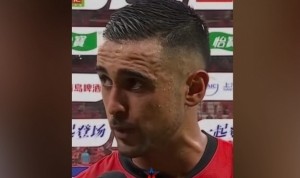 莱昂纳多：遗憾失点 第2个点球加布里埃尔请求自己罚&amp;说他有把握