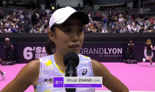 晋级决赛 张帅：法餐好吃中餐地道，心情好就能赢球